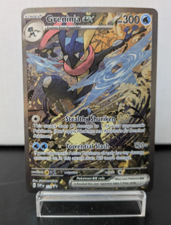 NEAR MINT Greninja ex 132 SVP Scarlet & Violet Black Star Promo (Shrouded Fable) - Image 1