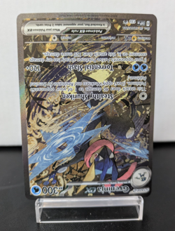 NEAR MINT Greninja ex 132 SVP Scarlet & Violet Black Star Promo (Shrouded Fable) - Image 2