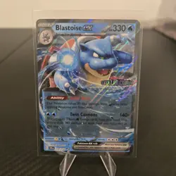 Pokemon Blastoise ex 030/142 Stellar Crown Ultra Rare NM - Image 1
