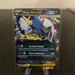 Pokemon Mega Absol EX 086/160 Mega Evolution Ultra Rare NM - Image 1