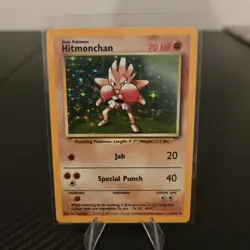 Pokemon Hitmonchan 7/102 Classic Collection Holo NM - Image 1