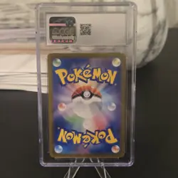 Pokemon Larvitar AR Holo 114/108 Ruler of the Black Flame JPN CGC 10 - Image 2