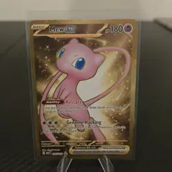 Pokemon Mew ex 205/165 SV151 Gold Hyper Rare NM - Image 1