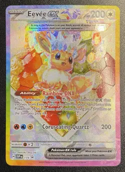 Eevee ex Full Art Promo 174 Pokemon TCG Scarlet & Violet Promo Cards NM - Image 2