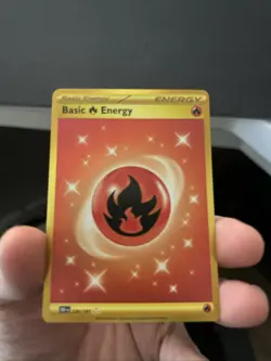 Basic Fire Energy 230/197 Pokemon Card - SV03: Obsidian Flames - NM/M Fresh! - Image 3