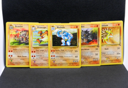 👾 VINTAGE POKEMON | Fighting Lot of 5 | BASE + JUNGLE + FOSSIL SET | 🔥🔥🔥 - Image 1
