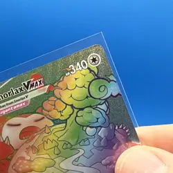 2020 Pokemon Snorlax VMAX 206/202 Rainbow Secret Rare Sword & Shield NM - Image 4