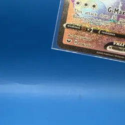 2020 Pokemon Snorlax VMAX 206/202 Rainbow Secret Rare Sword & Shield NM - Image 5