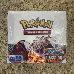 Pokemon Scarlet & Violet Obsidian Flames Booster Box Charizard English 2023 - Image 1