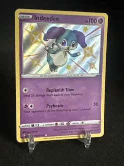 Indeedee - Shining Fates SV059/SV122 - Pokemon TCG - Shiny Holo Rare - Image 3
