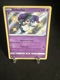Indeedee - Shining Fates SV059/SV122 - Pokemon TCG - Shiny Holo Rare - Image 4
