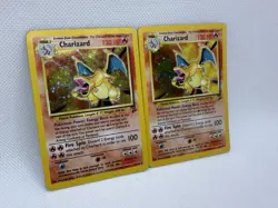 Pokemon Charizard Holographic Base Set 2 Damaged - Image 1