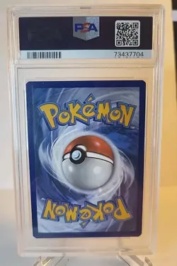2021 POKEMON SWSH BLACK STAR PROMO #116 MORPEKO-HOLO PSA 9 Rare Holo Pattern. - Image 2