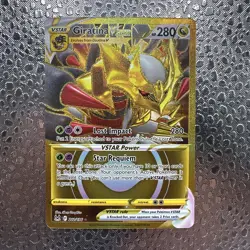 Pokemon TCG Giratina VSTAR 212/196 Lost Origin Secret Rare - PACK FRESH RAW - Image 1