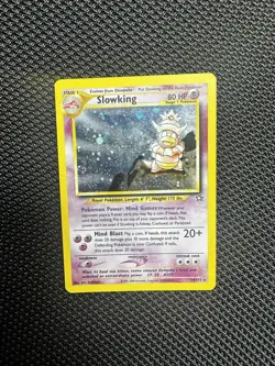 Pokemon Neo Genesis Unlimited #014/111 Slowking Holo - Image 1