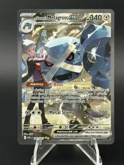 Pokemon TCG Steven's Metagross EX Ascended Hero’s Special Illustration Rare #289 - Image 1