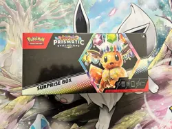 Pokemon Prismatic Evolutions Surprise Box New Factory Sealed - Image 1