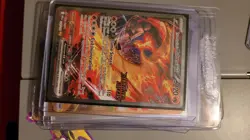 Pokemon Team Rocket's Moltres EX Holo Basic Card Destined Rivals 229/192 - Image 1