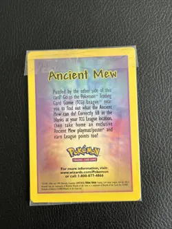 Ancient Mew - 2000 Pokemon Movie Promo - Sealed - English - NM - Image 2