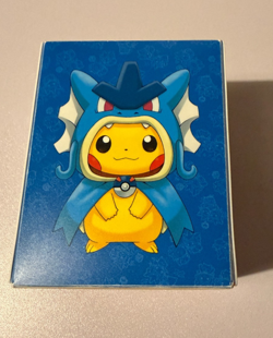 Pikachu Magikarp & Gyarados Poncho Pokemon Center JP Box + Deckbox + 62 Sleeves - Image 3