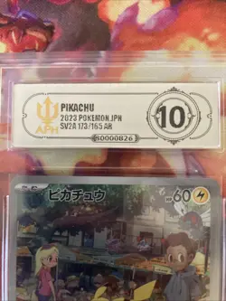 Pikachu [APH SILVERY 10] 173/165 Sv2a: Pokemon Card 151 Holo (Japanese) #N - Image 5
