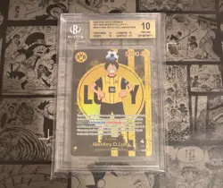 BGS 10 One Piece Monkey D Luffy BVB Borussia Dortmund Matchday Promo ST13-003 EN - Image 1