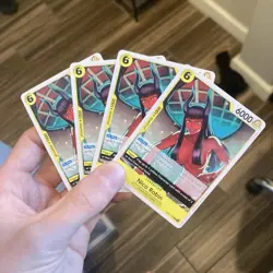 4x One Piece OP09-107 R Nico Robin - Regular - English - TCG - Image 1
