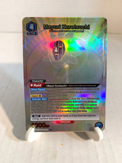 UNION ARENA EX07BT/BLC-2-038 SR* Mayuri Kurotsuchi Parallel BLEACH Vol.2 English - Image 1