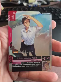 Hathaway Noa C+ | Flash of Radiance | ST08-010 | Gundam Card Game | NM - Image 1