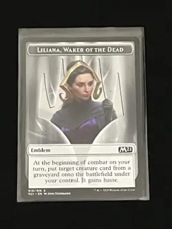 Liliana, Waker of the Dead Magic the Gathering Core Set 2021 - Image 1