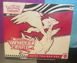 ✨White Flare Elite Trainer Box ETB Factory Sealed Pokemon TCG✨ - Image 1