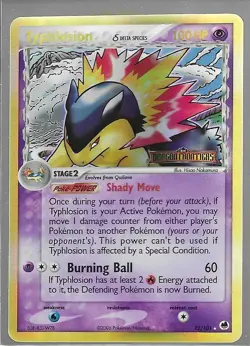 Pokemon 2006 EX Dragon Frontiers Typhlosion #12/101 - Image 1