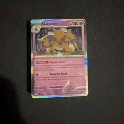 Mega Evolution Stamped Alakazam Build And Battle Deck Sealed - Image 1