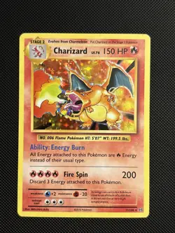 Pokemon TCG XY Evolutions 2016 Charizard Holo #11/108 LP - Image 1