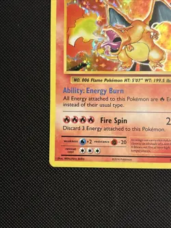 Pokemon TCG XY Evolutions 2016 Charizard Holo #11/108 LP - Image 5
