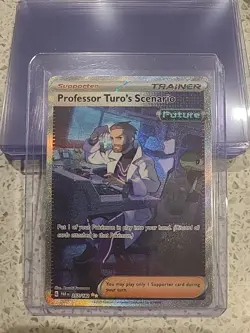 Pokemon TCG Professor Turo's Scenario Paradox Rift 257/182 Special Illustration - Image 1