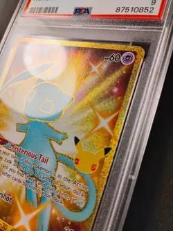 2021 Pokemon Celebrations FA/MEW #025/025 PSA 9 MINT GRADED - Image 2