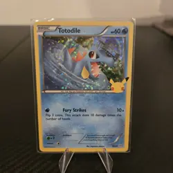 Pokemon Totodile 18/25 McDonald’s Promo Holo NM - Image 1