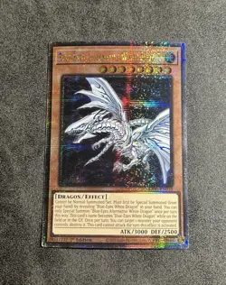 Yugioh Blue-Eyes Alternative White Dragon Quarter Century RA02-EN010 1st Edition - Image 1