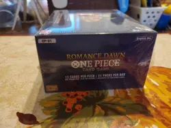 One Piece OP-01 Romance Dawn SEALED Booster Box English White Bottom - Image 3