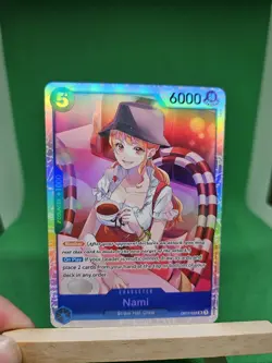 Nami OP11-054 SR Foil Bandai ONE PIECE English CCG FAST SHIPPING - Image 1