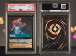 2023 Disney Lorcana First Chapter Aurora #139 Foil PSA 10 Gem Mint - Image 2