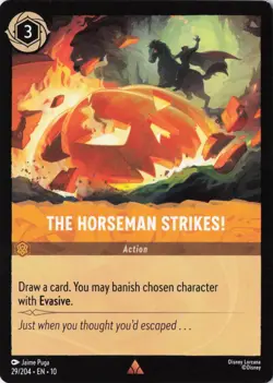 The Horseman Strikes! 29/204 Whispers in the Well Disney Lorcana 002561 - Image 1