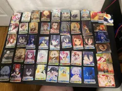 Lot of 60 Weis Schwarz Zombie Land Saga Japanese Anime Cards w 8 Parallel Foils - Image 1