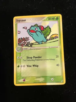 Ivysaur 34/100 EX Crystal Guardians Uncommon Non Holo Pokemon TCG Card - Image 1
