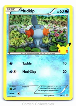 Mudkip 19/25 - McDonalds 25th Anniversary - Holo Pokemon Card - Near Mint - Image 1
