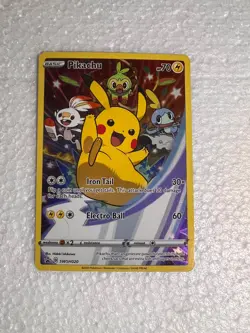 Pikachu SWSH020 SWSH: Sword & Shield Promo Cards Holo - Image 1