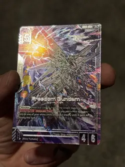 Freedom Gundam (LR+) - Gundam Card Game TCG - Newtype Rising GD01-065 English - Image 4