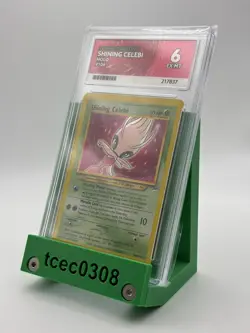 Shining Celebi - 106/105 - Neo Destiny - 2002 Pokemon Card - Ace Graded 6 - Image 2