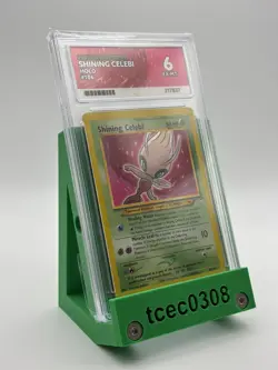 Shining Celebi - 106/105 - Neo Destiny - 2002 Pokemon Card - Ace Graded 6 - Image 3
